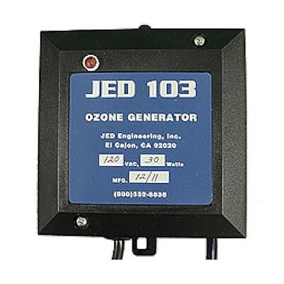 JED Industries JED103-230V 230V Corona Discharge Ozonator with 4 Pin AMP Cord