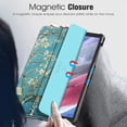 thumbnail image 6 of Fintie Slim Case for Samsung Galaxy Tab A7 Lite 8.7 inch 2021 Model (SM-T220/T225/T227), Ultra Thin Lightweight Hard Back Shell Tri-Fold Stand Cover, Blossom, 6 of 10