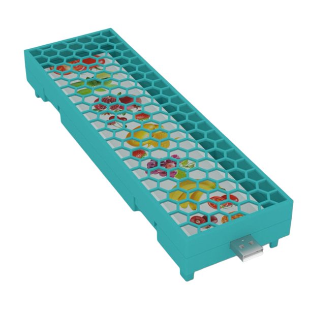 Caja atrapamoscas electrónica no tóxica 5V con luz para insectos/moscas/moscas de la fruta