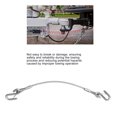 thumbnail image 3 of Trailer Safety Hook Chain, Simple Use Reliable Anti Crack Trailer Safety Chain 70cm Rugged Portable  for RV, 3 of 7
