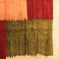 thumbnail image 1 of Ahgly Company Indoor Square Abstract Orange Contemporary Area Rugs, 6' Square, 1 of 1