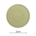 thumbnail image 3 of YAOMOBB Dessous de Verre de Qualité Alimentaire Dessous de Verre Moderne en Silicone Résistant à la Chaleur Antidérapant Protection de Table de Comptoir de Cuisine Rond Mug Café Thé Tasse Pot Support Tapis Dessous de Verre en Silicone, 3 of 7