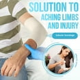 thumbnail image 3 of Elasticated Tubular Support Bandage | Stockinette Tubing for Large Arm, Knees, Legs | Light To Moderate Compression Bandage Roll 5cm, 3 of 6