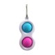 thumbnail image 2 of Muyoka Tablero de descompresi贸n Dimple Sensory Toys Fidget Toys Pop It Mini Bubble Wrap Llavero Bloques Silicona suave, 2 of 6