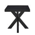 thumbnail image 2 of Harris Ebony Finish Wood Pedestal End Table, 2 of 4