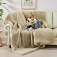 thumbnail image 2 of Eurhowing 51"×63" Fleece Throw Blanket for Couch, Super Soft Cozy Ribbed Blankets, Warm Fluffy Microfiber Bed Sofa Decor Blanket, Camel, 2 of 10