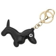 thumbnail image 5 of Unique Bargains 1 Pc Handbag Charms Keychains Dog Keychain Bag Accessories Black, 5 of 5