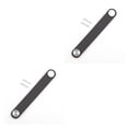thumbnail image 1 of Toystoory Manijas de puertas de cuero Gabinetes Tiradores de cajones Herrajes para perillas de puertas Negro 2piezas Toystoory CBP209989, 1 of 6