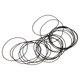 thumbnail image 1 of OULII 200Ud Juntas De Para Relojes Anillos Traseros Impermeables Negros, 1 of 8