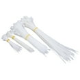 thumbnail image 2 of Heavy Duty Cable Ties Assorted Sizes, Flexible Replacement Industrial Strength Nylon 200Pcs Lock Heavy Duty Cable Ties  For Cord Management White, 2 of 8