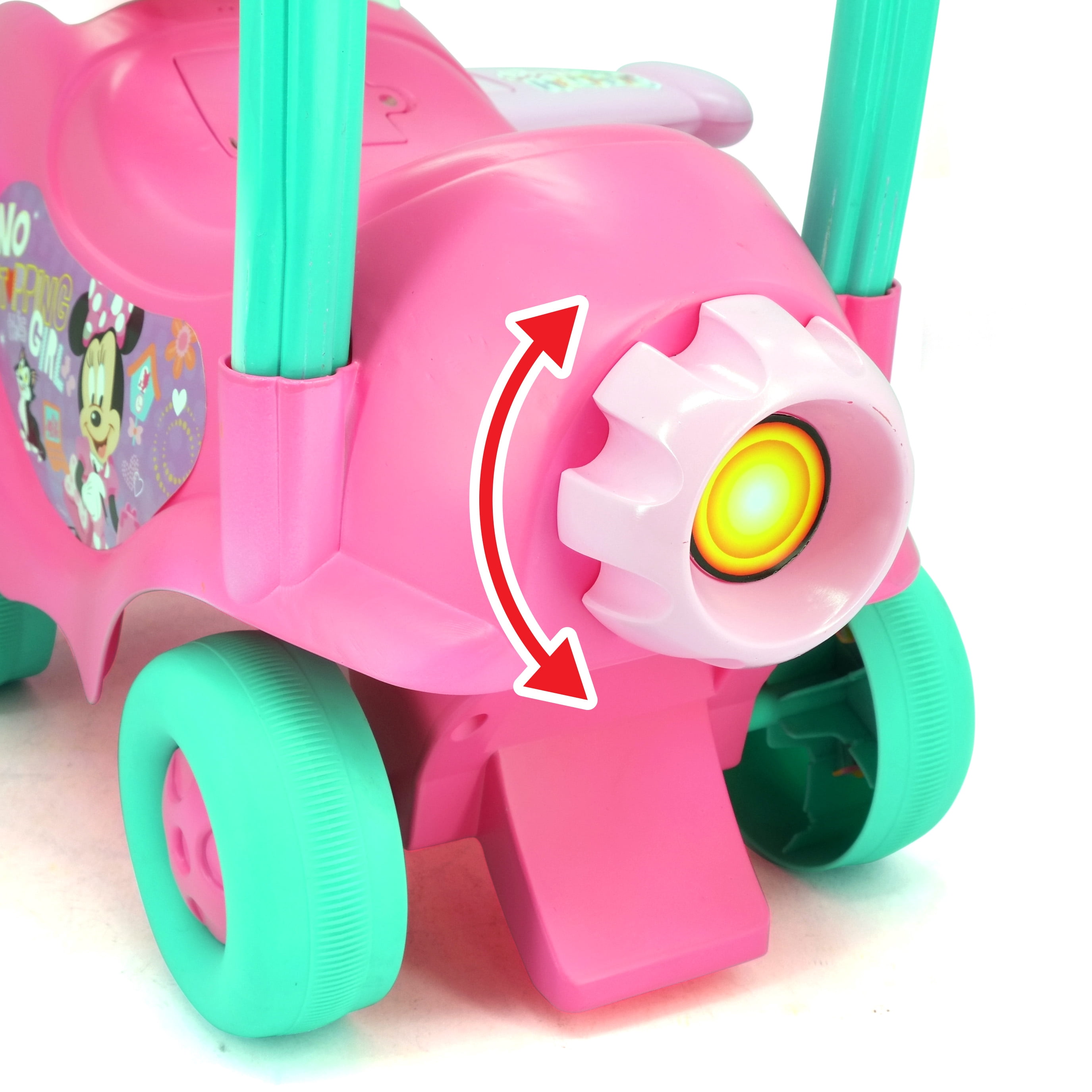 Kiddieland Disney Minnie Mouse Lights and Sounds Activity Plane for Toddlers