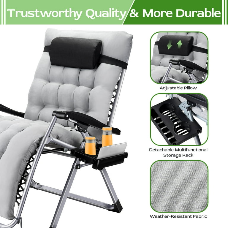 Walmart oversized zero gravity chair deals