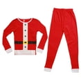 thumbnail image 4 of #followme Family Pajamas Cotton Kids Pajama Set (Santa, X-Large, Women), 4 of 5
