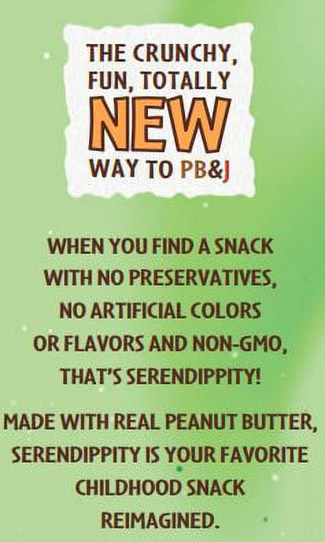Serendippity Peanut Butter Sticks with Strawberry Jam, 6 2.1 oz Trays
