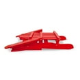 thumbnail image 3 of POLYWOOD Classic Folding Adirondack 5-Piece Conversation Group in Sunset Red / Tangerine / White, 3 of 6