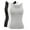 Black+White+Grey,3 PACK, variant on FITVALEN Tank Tops for Women Basic Camisole with Built in Bra Casual Wide Strap Sleeveless Layer Top