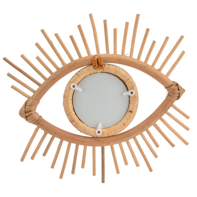 Glass Mirror, Easy Installation Space Saving Art Decoration For Bedroom For Living Room For Bathroom