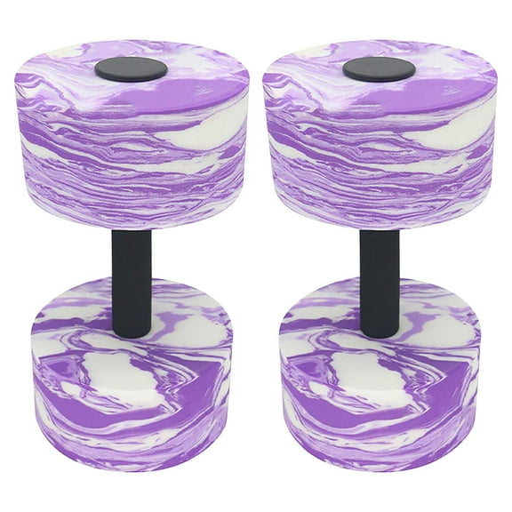 Twfbrm Aquatic Dumbbells, 2PCS Swimming Floating Dumbbells Foam Water Weights, Aerobic Exercise Fitness Equipment Dumbbells, Summer Beach Toys Set for Swimming Pool Fitness, Water Exercise