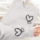 thumbnail image 2 of TaTaai Casual Women's Long-Sleeve Round-Neck Sweatshirt, Stylish Design, Lightweight Soft Fabric for Daily Wedding Party Home Vacation Wear Gift, 2 of 7