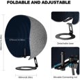 thumbnail image 5 of Microphone Isolation Shield, 360° Soundproof Studio Equipment for Blue , Snowball iCE,  QuadCast, SoloCast, Etc, 5 of 6