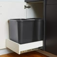 Space Saving Wastebasket Fits Under Desk And Small Narrow Spaces In