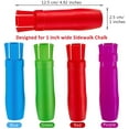 thumbnail image 2 of Sidewalk Chalk Holders Railroad Chalk Holder Plastic Adjustable Chalk Clip Holder for Teachers Students Office or Classroom, 2 of 7