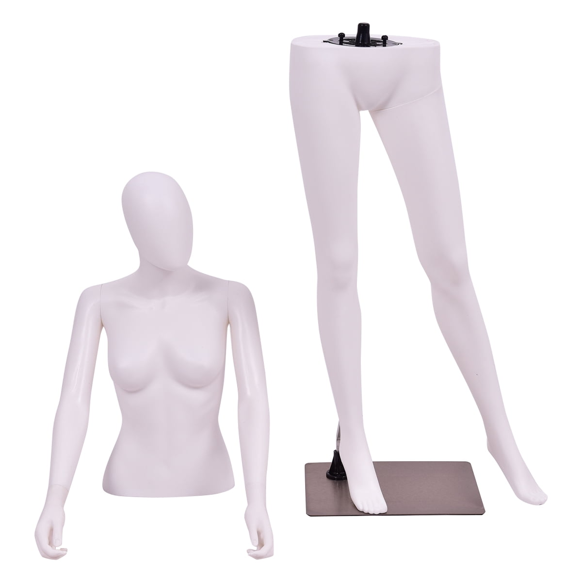 Patiojoy Tupbuy Female Manikin Metal PE plastic Mannequin Adjustable Display