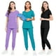 thumbnail image 1 of Conjunto de ropa quirúrgica para dentista oral, ropa de lavado dividido, ropa de enfermera de hospital de secado rápido elástica, 1 of 4