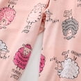 thumbnail image 4 of Homgro Women's Cute Capri Pajama Set Cotton Blend Cartton Pajamas Plus Size Comfy Short Sleeve Lightweight Pjs Patterned4 XX-Large, 4 of 4