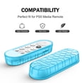 thumbnail image 6 of Fintie Protective Case for Chromecast with Google TV HD 2022 / 4K 2020 Voice Remote - CaseBot Lightweight Anti-Slip Shockproof Silicone Cover for Chromecast Voice Remote Controller, Sky Blue Glow, 6 of 8