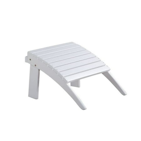 Hawthorne Collection Adirondack Ottoman in White