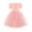 Pink Daisy, variant on Toddler Girls Party Dress Formal Church Short Sleeve Tutu Tulle Summer Girl Dresses