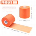 thumbnail image 2 of Cinta atlética Jtshy de espuma prewrap naranja de 7 cm x 27 m, 2 of 7