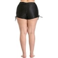 thumbnail image 6 of Women Plus Size Swim Shorts Drawstring Boyleg Swimsuits Bottoms Board Shorts, 6 of 8
