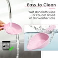 thumbnail image 4 of Dog Food Scoop-Melamine Pet Food Measuring Cup - 1 Cup 1/2 Cup 1/4 Cup Dog Cat Bird and Rabbit Food Feeding Scoop Dishwasher Safe - Pink, 4 of 6