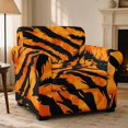 thumbnail image 2 of Chririnla Tiger Stripe Pattern 2 Pieces Armchair Couch Cover for Living Room Banquet Stretch Non-Slip Armchair Slipcovers Fabric Sofa Slipcovers, 2 of 8