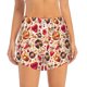thumbnail image 2 of Balery Skull Retro record lips Pantalones cortos deportivos para mujer con forro y dos bolsillos, elásticos, para entrenamiento, gimnasio, yoga-Medium, 2 of 7