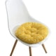 thumbnail image 1 of Cojín para silla estampado Cojín para silla de oficina suave y elegante 30 * 30 cm Triángulo redondo Multicolor （amarillo）, 1 of 5
