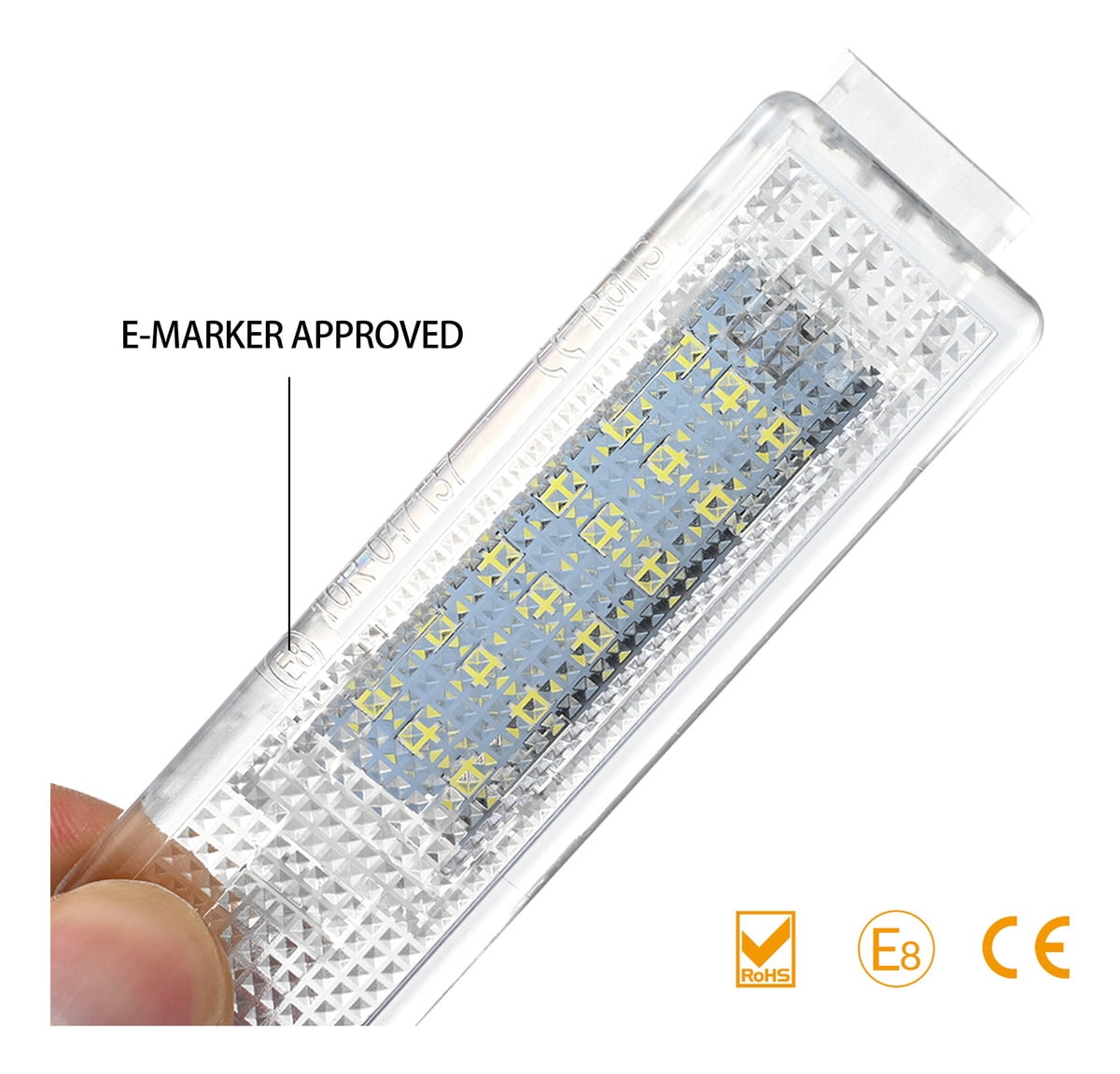 Applicable to License Plate Lights for Seat VW Golf Mk5 Mk6 Mk7 Passat B