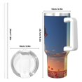 thumbnail image 4 of Pofeuu Sunset Rose Elegance Print 40oz Ice Bully With Handle And Straw Stainless Steel Vacuum Insulated Cup And 2 In 1 Straw Lid, 4 of 8