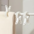 thumbnail image 1 of Abrazadera de plástico para colgar ropa | Soporte de edredón de manta con agarre de plástico de alta resistencia | Clip para colgar abrigos que ahorra espacio | Pinza de ropa antideslizante fuerte, 1 of 8