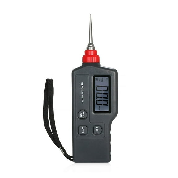 Portable Digital Vibration Meter with LCD Screen Analyzer Tester AC Output Acceleration Velocity Displacement Measurement GS63A ,Easy to Operate