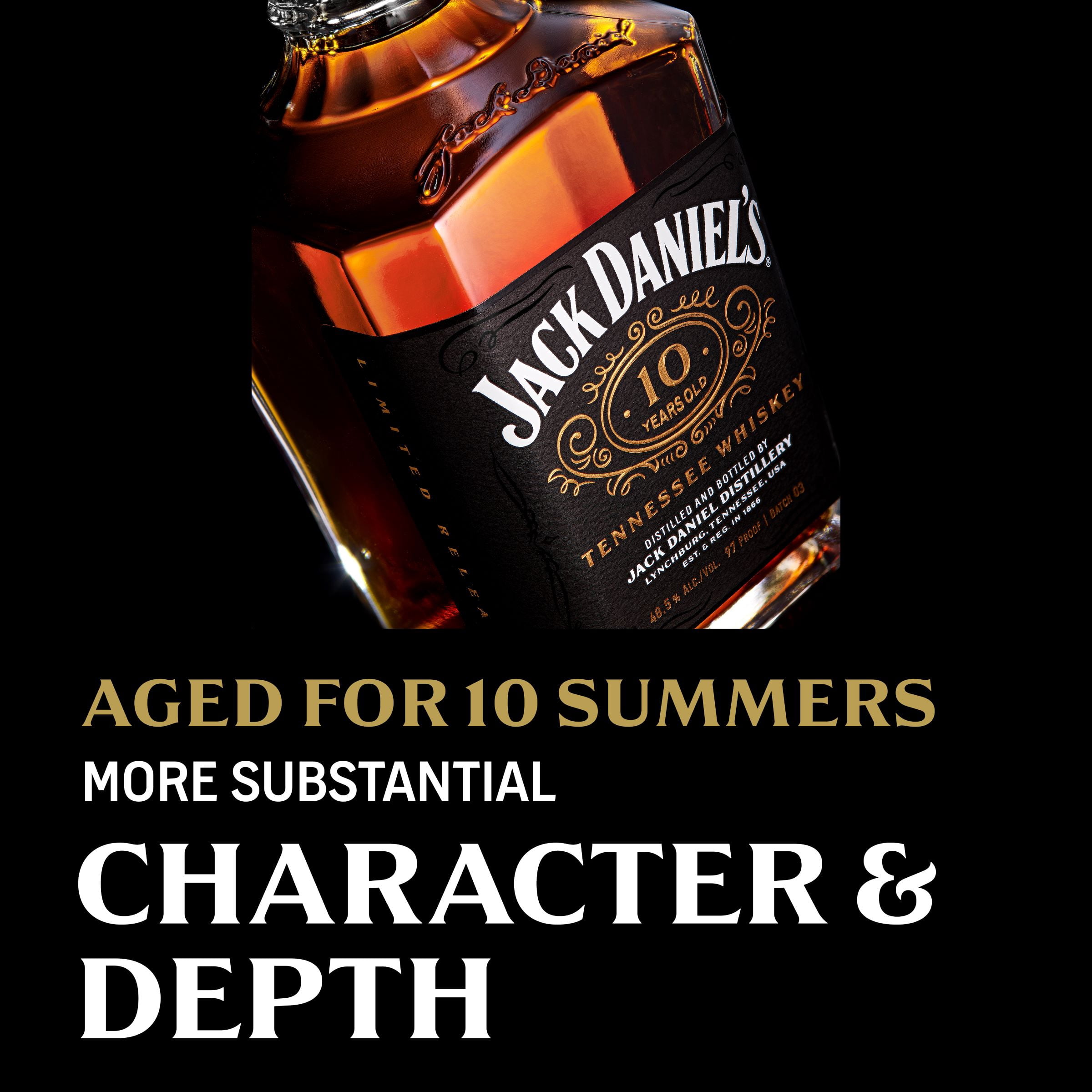 Jack Daniel's 10-Years-Old Tennessee Whiskey, Batch 04, 700 ml