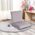 thumbnail image 2 of Prime Garden Floor Gaming Chair for Meditation Foldable,Grey, 2 of 7