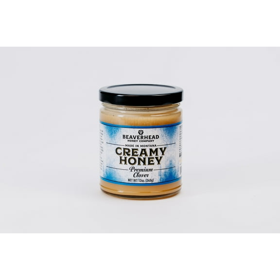 Beaverhead Creamed Clover Honey Jar 12oz.