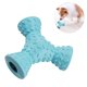thumbnail image 2 of Juguete de bola de golosina para perros, juguete interactivo de rompecabezas Iq para perros, juguete para mascotas dispensador de alimentos con 3 agujeros para perros pequeños y mediano, 2 of 5