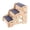 13.77", variant on Whyan Dog Ramp for Stairs Non-Slip Dog Stairs Sturdy Wooden Pet Steps for Small Dogs and Cats Fits Staircase Indoor,Assist for Injured and Older Pets,ramp for stairs,5.9"