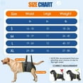 thumbnail image 2 of GlobaShun Dog Knee Brace for Torn ACL, Adjustable ACL Brace for Dogs Rear Leg, Hip Dysplasia Brace for Dogs, Joint Pain Relief Support for Back Leg Recovery, 2 of 5