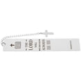 thumbnail image 6 of White Stainless Steel Bookmark for Reading Decorative Gift for Readers Students Lightweight, 6 of 8