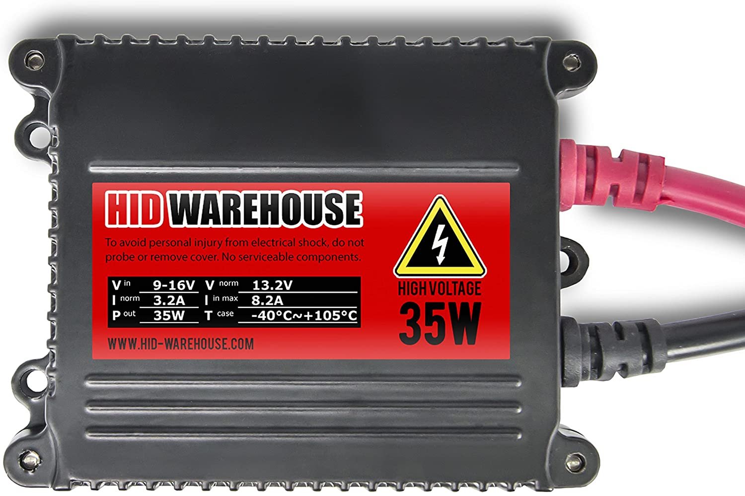 Xentec 35W HID Bi-Xenon Kit – Slim Ballasts, H4/HB2 9003, 5000K-12000K Color Options